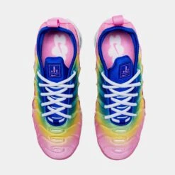 Nike Air VaporMax Plus Womens Running Shoes (Pink/Blue) -Boutique Shoe Store 0044b8df404a7f032100104503263e6a