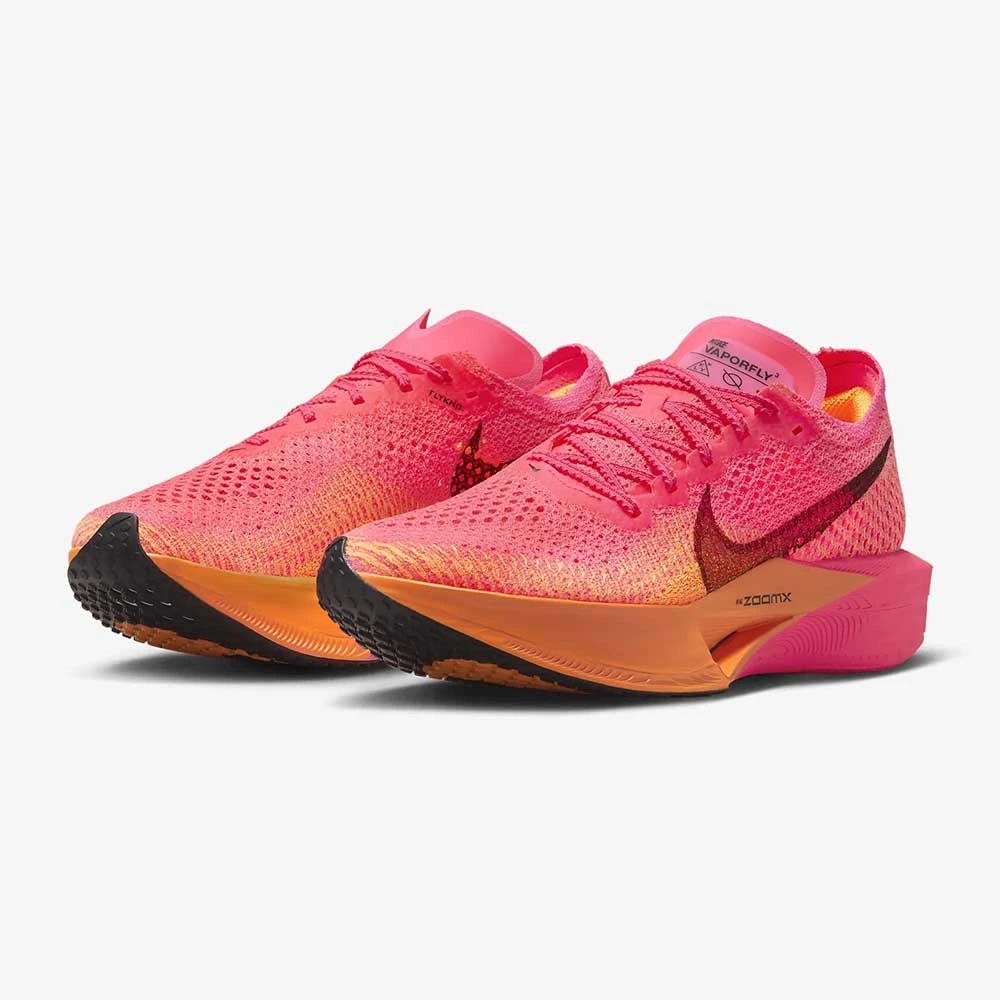 Women's Nike ZoomX Vaporfly Next % 3 Running Shoe - Hyper Pink/Black/Laser Orange- Regular (B) 4 Women's Nike ZoomX Vaporfly Next % 3 Running Shoe - Hyper Pink/Black/Laser Orange- Regular (B) - Image 2