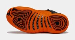 Air Jordan 12 Retro Brilliant Orange Womens Lifestyle Shoes (Black/Orange) -Boutique Shoe Store 033ba94bbf03bdc6b38045a1a812dd13