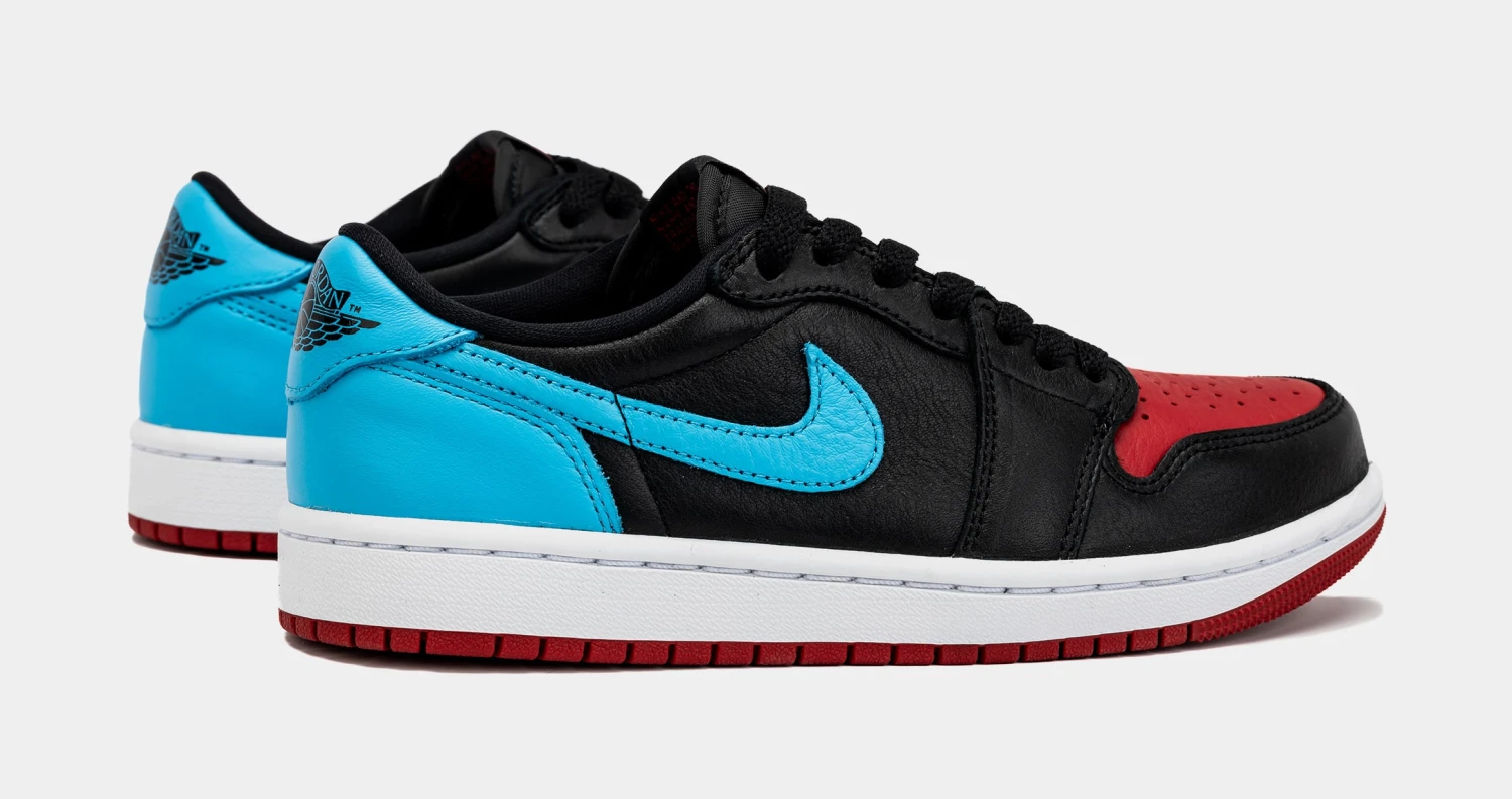 Air Jordan 1 Low OG UNC To Chicago Womens Lifestyle Shoes (Black/Red/Blue) 8 Air Jordan 1 Low OG UNC To Chicago Womens Lifestyle Shoes (Black/Red/Blue) - Image 6