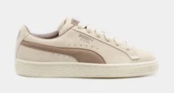 Puma Lauren London LA Love Story Suede Womens Lifestyle Shoes (Beige)