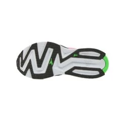 Diadora Women's Atomo V7000 Running Shoe - White/Green Fluo/Pink Fluo -Boutique Shoe Store 101.179068 D0250 40 HR