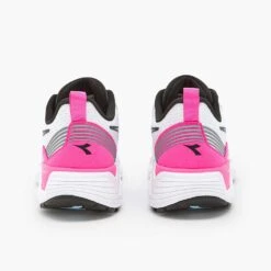 Diadora Women's Vigore 2 Running Shoe - White/Pink Fluo/Black - Regular (B) -Boutique Shoe Store 101.179072 C6034 20 HR