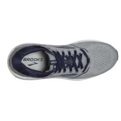 BROOKS Men's Beast 20 Running Shoe - Blue/Grey/Peacoat- Wide (2E) -Boutique Shoe Store 110327 491 o beast 20 mens high support running walking shoe