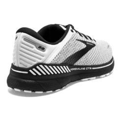 BROOKS Men's GTS 22 Running Shoe - White/Grey/Black - Wide (2E) -Boutique Shoe Store 110366 135 H Adrenaline GTS 22 32029581 620a 4d28 a9d3 65f1ece1434a