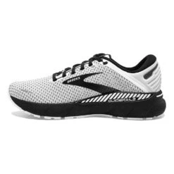 BROOKS Men's GTS 22 Running Shoe - White/Grey/Black - Wide (2E) -Boutique Shoe Store 110366 135 M Adrenaline GTS 22 7b2165aa c7e8 4d82 8a3f e7efaa7dca9f