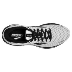 BROOKS Men's GTS 22 Running Shoe - White/Grey/Black - Wide (2E) -Boutique Shoe Store 110366 135 O Adrenaline GTS 22 9e4ceab9 ff51 44bc b08c 806a08b52c2e