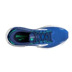 BROOKS Men's Adrenaline GTS 22 Running Shoe - Surf The Web/Blue/Irish Green - Regular (D) -Boutique Shoe Store 110366 469 O Adrenaline GTS 22 1