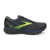 BROOKS Men's Ghost 14 Running Shoe- Black/Blue/Nightlife- Regular (D) 2 BROOKS Men's Ghost 14 Running Shoe- Black/Blue/Nightlife- Regular (D) -Boutique Shoe Store 110369 069 L Ghost 14
