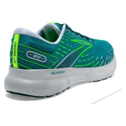 BROOKS Men's Glycerin 20 Running Shoe - Kayaking/Heron/Green Gecko - Regular (D) -Boutique Shoe Store 110382 386 H Glycerin 20