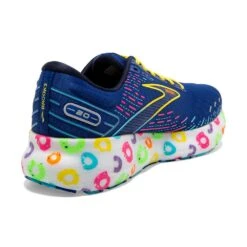 Men's Glycerin 20 Bowl O' Brooks Running Shoe - Blue/Peacoat/Yellow - Regular (D) -Boutique Shoe Store 110382 462 H Glycerin 20