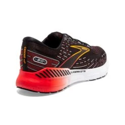BROOKS Men's Glycerin GTS 20 Running Shoe- Black/Blackened Pearl/Fiery Re- Regular (D) -Boutique Shoe Store 110383 090 H Glycerin GTS 20 1