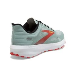 BROOKS Men's Launch 9 Running Shoe- Blue Surf/Black/Cherry Tomato- Regular (D) -Boutique Shoe Store 110386 413 H Launch 9