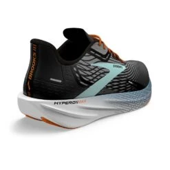 BROOKS Men's Hyperion Max Running Shoe- Black/Grey/Orange Clown Fish - Regular (D) -Boutique Shoe Store 110390 019 H Hyperion Max