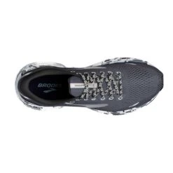 BROOKS Men's Ghost 15 Running Shoe - Ebony/Black/Oyster - Regular (D) -Boutique Shoe Store 110393 004 O Ghost 15