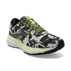 BROOKS Men's Ghost 15 Camo Running Shoe - Black/Ebony/Nightlife - Regular (D) -Boutique Shoe Store 110393 029 A Ghost 15