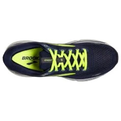 BROOKS Men's Ghost 15 Running Shoe - Peacoat/Nightlife/Grey -Boutique Shoe Store 110393 429 O Ghost 15