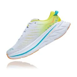 Hoka Men's Bondi X Running Shoe - White/Evening Primrose - Regular (D) 11 Hoka Men's Bondi X Running Shoe - White/Evening Primrose - Regular (D) -Boutique Shoe Store 1113512 WEPR 4 1