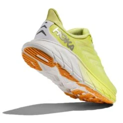 Hoka Women's Arahi 6 Running Shoe - Citrus Glow/White - Regular (B) -Boutique Shoe Store 1123195 CGWHT 4