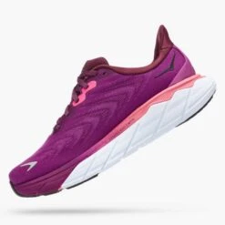 Hoka Women's Arahi 6 Running Shoe - Grape Wine/Beautyberry- Regular (B) -Boutique Shoe Store 1123195 GWBY 4