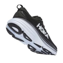 Hoka Men's Bondi 8 Running Shoe- Black/White- Wide (2E) -Boutique Shoe Store 1123202 BWHT 3 3b38506c 8e7b 4abc a514 b0bf70a67154