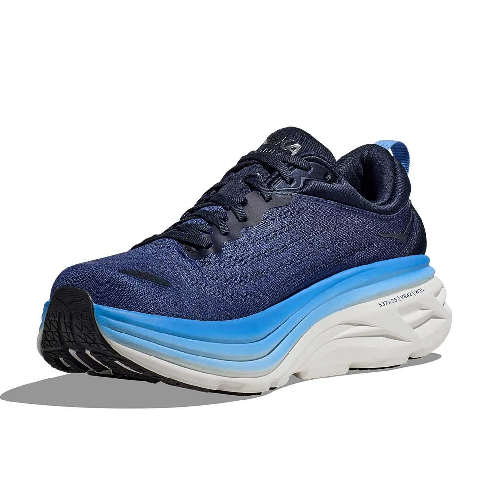 Hoka Men's Bondi 8 Running Shoe - Outer Space/All Aboard - Regular (D) 6 Hoka Men's Bondi 8 Running Shoe - Outer Space/All Aboard - Regular (D) - Image 4