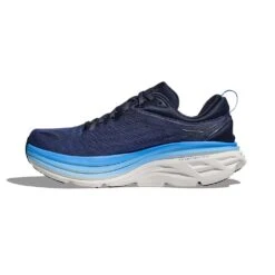 Hoka Men's Bondi 8 Running Shoe - Outer Space/All Aboard - Wide (2E) -Boutique Shoe Store 1123202 OSAA 8 7d6c2942 8064 4494 b7f7 d96dc29e6839
