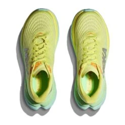 Hoka Women's Mach 5 Running Shoe - Citrus Glow/Lime Glow - Regular (B) -Boutique Shoe Store 1127894 CGLG 2