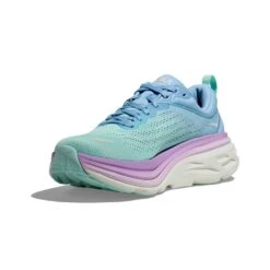 Hoka Women's Bondi 8 Running Shoe - Airy Blue/Sunlit Ocean - Regular (B) -Boutique Shoe Store 1127952 ABSO 3