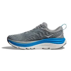 Hoka Men's Gaviota 5 Running Shoe - Limestone/Diva Blue - Wide (2E) 11 Hoka Men's Gaviota 5 Running Shoe - Limestone/Diva Blue - Wide (2E) -Boutique Shoe Store 1134234 LDVB 8