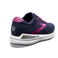 BROOKS Women's Ariel 20 Running Shoe - Peacoat/Vivid Viola/White - Regular (B) -Boutique Shoe Store 120315 491 H Ariel 20 2