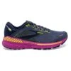 BROOKS Women's Adrenaline GTS 22 Running Shoe- Nightshadow/Viola/Nightlife- Regular (B) -Boutique Shoe Store 120353 490 L Adrenaline GTS 22