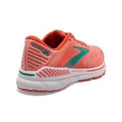 BROOKS Women's Adrenaline GTS 22 Running Shoe- Coral/Latigo Bay/White- Regular (B) -Boutique Shoe Store 120353 680 H Adrenaline GTS 22