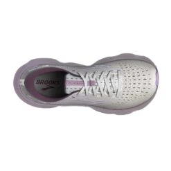 BROOKS Women's Glycerin 20 Running Shoe- White/Orchid/Lavender - Regular (B) -Boutique Shoe Store 120369 168 O Glycerin 20