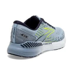 BROOKS Women's Glycerin GTS 20 Running Shoe- Light Blue/Peacoat/Nightlife- Regular (B) -Boutique Shoe Store 120370 416 H Glycerin GTS 20