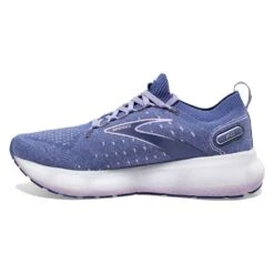 BROOKS Women's Glycerin StealthFit 20 Running Shoe - Blue/Pastel Lilac/White - Regular (B) -Boutique Shoe Store 120372 402 M Glycerin StealthFit 20