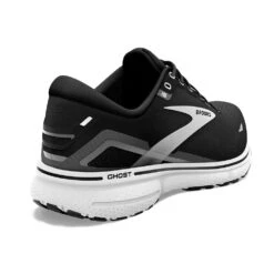 BROOKS Women's Ghost 15 Running Shoe - Black/Blackened Pearl/White- Wide (D) -Boutique Shoe Store 120380 012 H Ghost 15 ca4c9abb 0906 4964 b800 e0e64ada8425