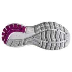 BROOKS Women's Ghost 15 - White/Oyster/Viola -Boutique Shoe Store 120380 195 S Ghost 15