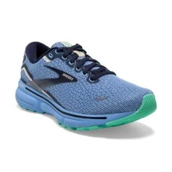 BROOKS Women's Ghost 15 Running Shoe - Vista Blue/Peacoat/Linen - Regular (B) -Boutique Shoe Store 120380 472 A Ghost 15