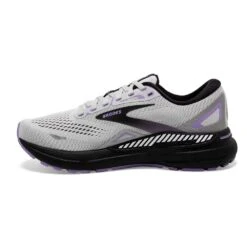 BROOKS Women's Adrenaline GTS 23 Running Shoe - Grey/Black/Purple- Regular (B) -Boutique Shoe Store 120381 039 M Adrenaline GTS 23 1