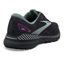 BROOKS Women's Adrenaline GTS 23 Running Shoe - Black/Light Blue/Purple- Regular (B) -Boutique Shoe Store 120381 072 H Adrenaline GTS 23
