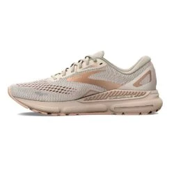 BROOKS Women's Adrenaline GTS 23 Running Shoe - Crystal Grey/Villa/White- Regular (B) -Boutique Shoe Store 120381 259 M Adrenaline GTS 23