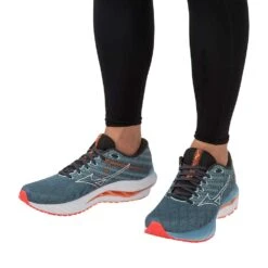 Mizuno Men's Wave Inspire 19 Running Shoe- Provincial Blue/White- Regular (D) -Boutique Shoe Store 1280 I4DmyIZKWa873ocD