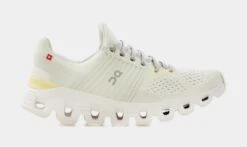 On Cloudswift White/Limelight Womens Running Shoes (White)