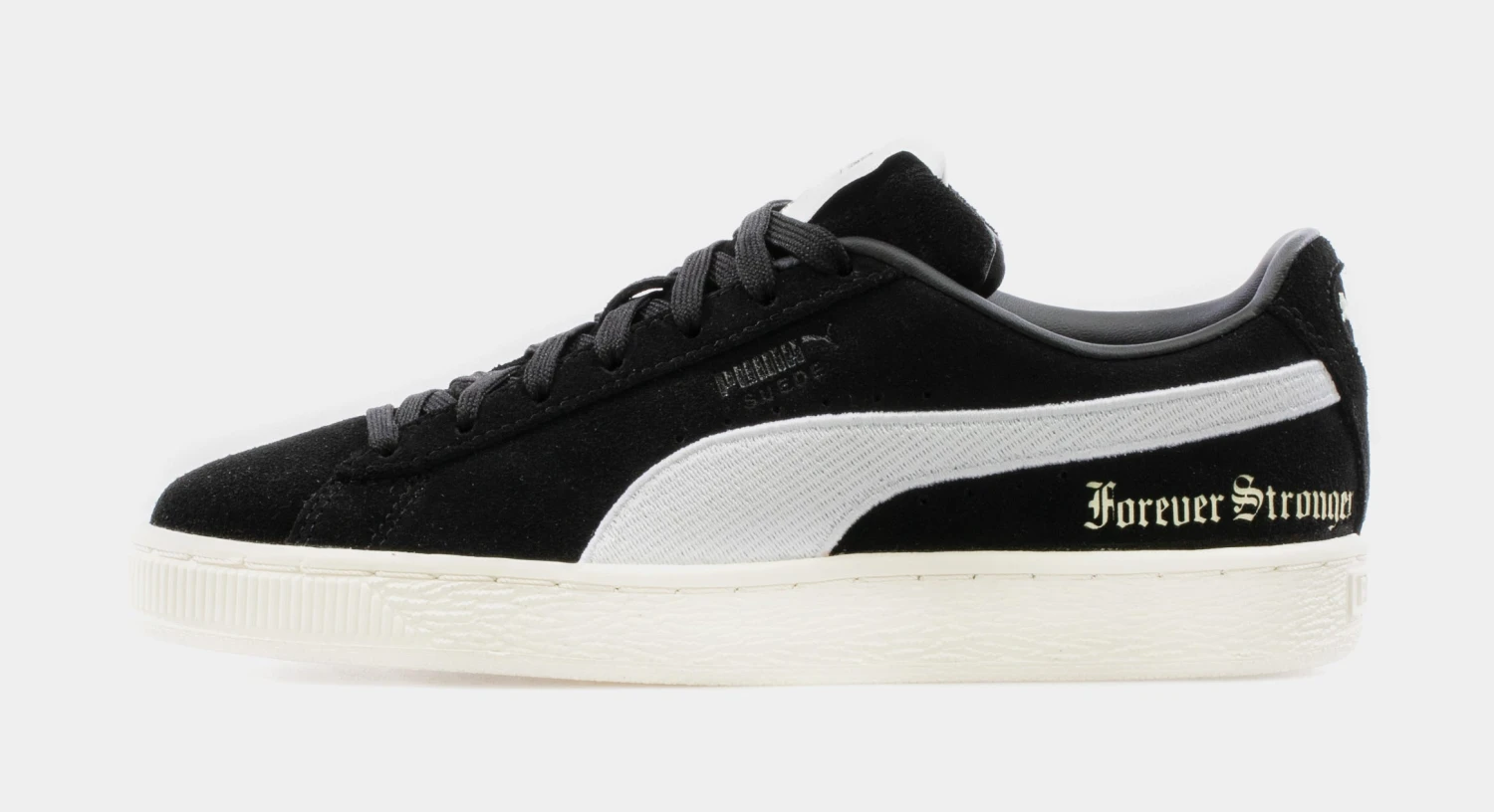 Puma Forever Stronger Suede X Lauren London Womens Lifestyle Shoe (Black/White) 3 Puma Forever Stronger Suede X Lauren London Womens Lifestyle Shoe (Black/White)