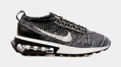 Nike Air Max Flyknit Racer Womens Running Shoes (Black/White)