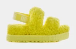 Ugg Oh Fluffita Slide Womens Sandals (Yellow)