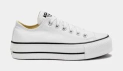 Converse Chuck Taylor All Star Lift Platform Canvas Womens Lifestyle Shoes (White)