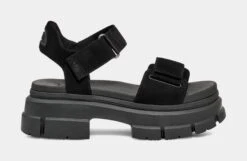 Ugg Ashton Ankle Womens Sandals (Black)