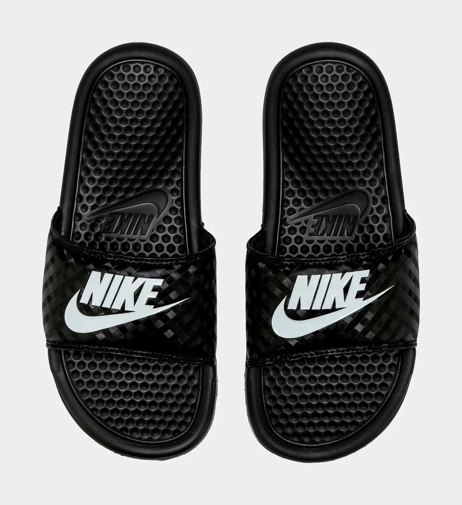 Nike Benassi Just Do It Slide Womens Sandals (Black) 7 Nike Benassi Just Do It Slide Womens Sandals (Black) - Image 5